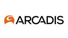 Logo van Arcadis, opdrachtgever van Uptown Coverband